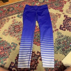 Athleta crop high waisted leggings